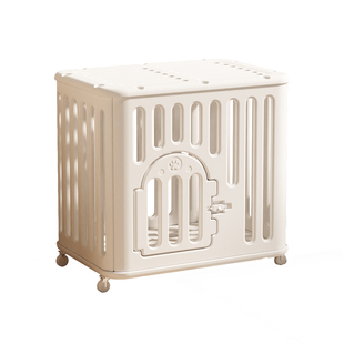 狗笼子室内小型犬中型犬猫窝猫别墅家用厕所一体狗窝猫笼子爪墅