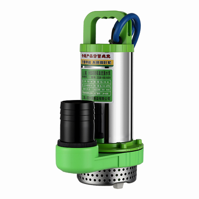 上海人民12V24V48V60V72V直流潜水泵高扬程抽水泵电瓶电动车水泵