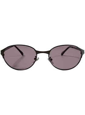 三环路猫眼金属框眼镜