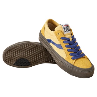 VISION X ODD ASTLEY PRO撞色暴力黄低帮翻毛皮帆布鞋滑板鞋男女