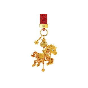 马上有钱汽车钥匙扣包挂2026马年本命年男女士新年礼物实用高级感