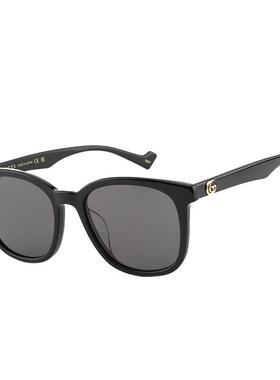 【自营】Gucci古驰墨镜板材黑框百搭都市女款遮阳太阳镜GG1001SK