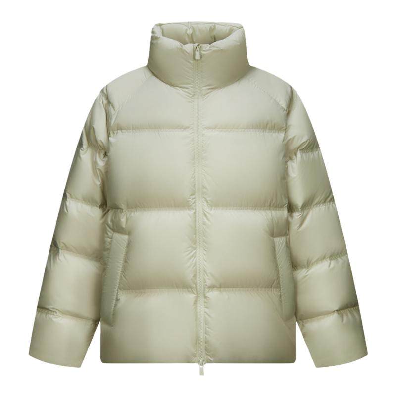 森马羽绒服男黑色90001冬季外套男三防轻暖云朵面包服情侣款立领