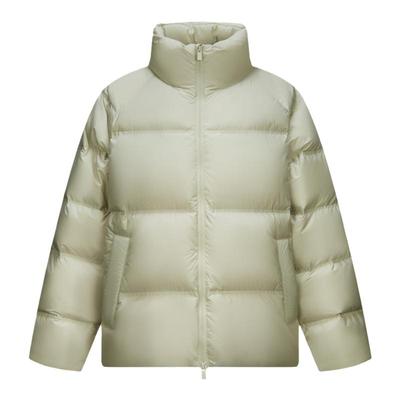 森马三防立领情侣短款羽绒服男