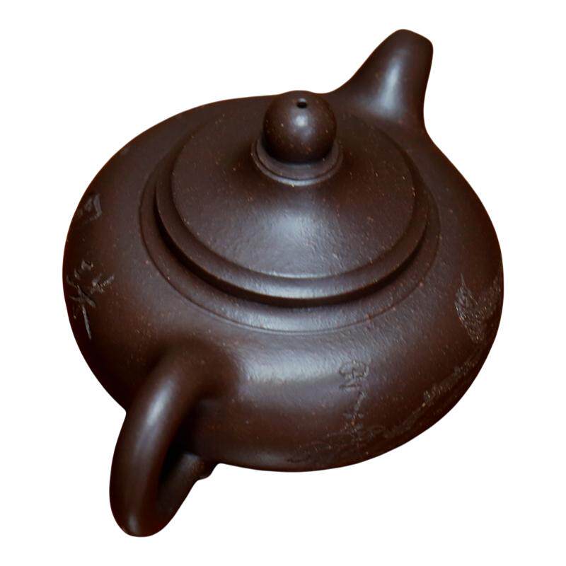 涌泉壶高工陈顺根纯全手工紫砂壶
