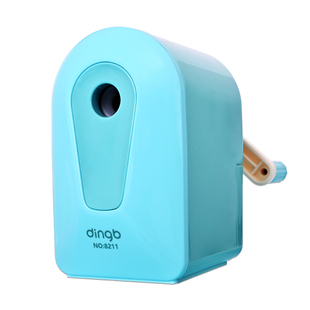 卷笔刀大口径削笔机三角笔粗杆铅笔削笔器幼儿园转笔刀小学生儿童自动进铅手摇式刨笔机加粗洞洞铅笔刀削笔刀