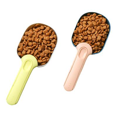 猫粮勺子狗粮勺猫粮密封夹罐头勺