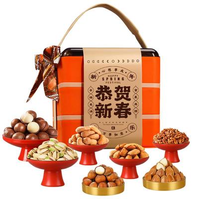 年货新年坚果高端礼盒装过年送礼