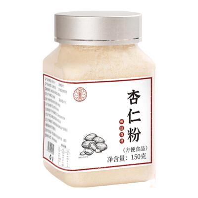 芝和堂杏仁粉纯烘焙罐装代餐粉粉七白饮官方旗舰店防潮小罐美正品