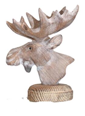 松木摆件北欧电视柜个性装饰