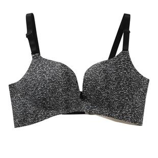 浪莎内衣女薄款无痕小胸聚拢防下垂文胸收副乳美背性感无钢圈胸罩
