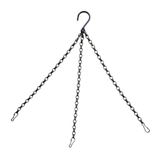 铁艺金属挂钩吊链园艺多肉绿萝吊兰吊挂花盆链子吊篮吊盆吊链钩子