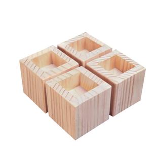 床脚增高神器桌腿垫高实木家具加高整木床腿增高沙发支撑脚垫包邮