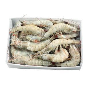 2030厄瓜多尔白虾大虾鲜活速冻特大生鲜海鲜水产鲜活冰冻虾基围虾