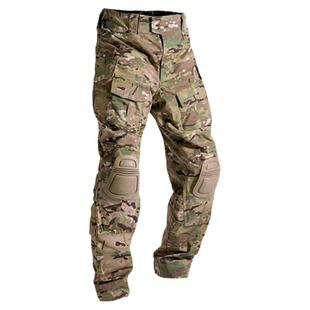 战术裤男美式工装裤迷彩蛙服裤军迷装备带护膝骑行长裤耐磨加大码