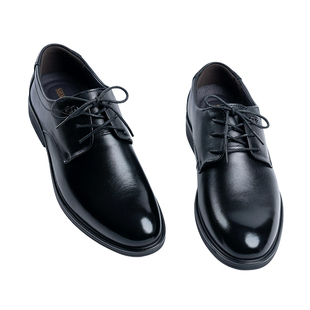 男士皮鞋年轻款公务员面试皮鞋真皮商务皮鞋男士春款鞋子精品皮鞋