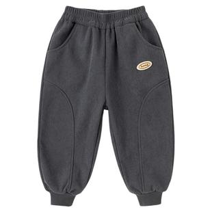 [加厚灯芯绒]嘟嘟家宝宝裤子秋冬加绒儿童长裤冬季男童休闲裤冬装