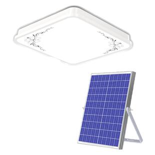 太阳能室内照明灯家用客厅专用吸顶灯2026新款超亮农村led庭院灯