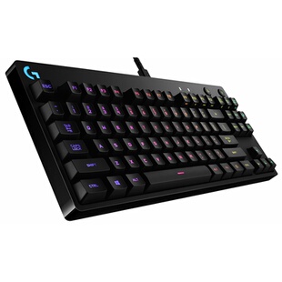罗技GPRO有线游戏键盘RGB背光机械键 紧凑式87键吃鸡CSGO瓦罗兰特