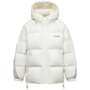 迈特优冬季鸭绒三防抗寒羽绒服男款2025新款加厚保暖潮牌宽松外套