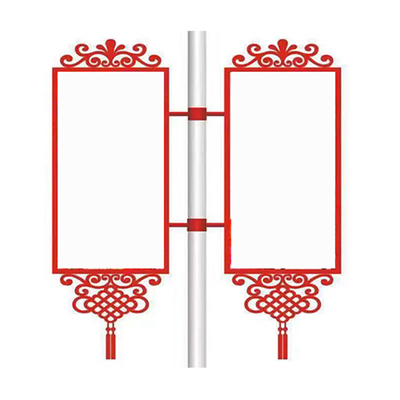 路灯广告牌灯箱灯杆灯箱广告道旗