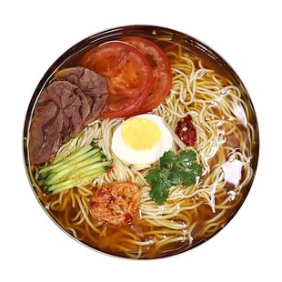 朝鲜小麦冷面正宗东北大冷面带料包韩式酸甜延边荞麦特产凉面速食