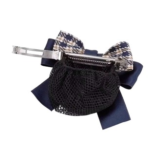 头花女职业网兜发网空姐盘头发护士盘发头饰银行酒店高级发饰新款