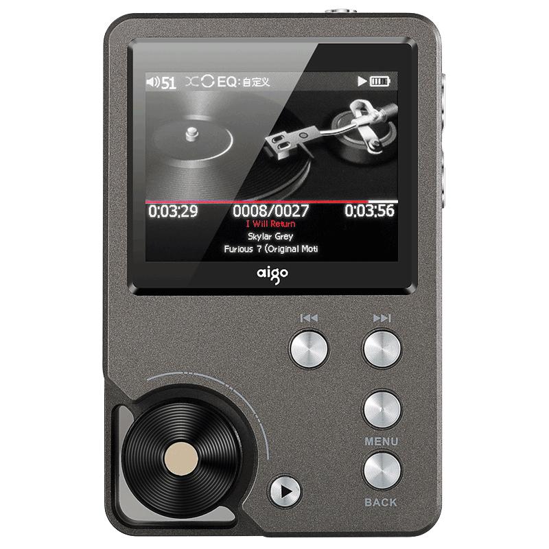 愛國者mp3無損音樂hifi播放器DSD車載隨身聽學生版聽歌mp4-105P