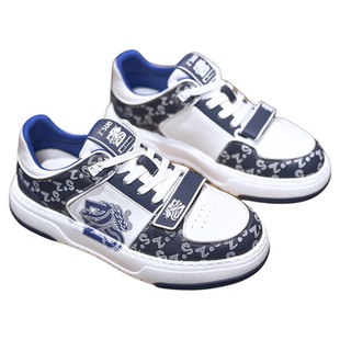 走索厚底洋基队复古老爹鞋高档男鞋新款板鞋男士休闲学长鞋牛皮