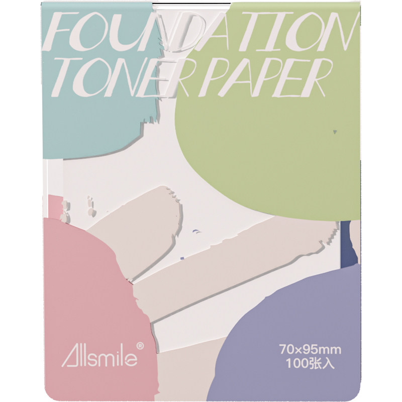 Allsmile一次性调色纸粉化妆/美容工具