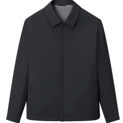 海澜之家牛奶丝商务行政夹克