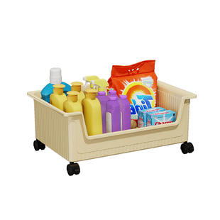 浴室柜下脏衣篮家用可移动洗衣篮子卫生间洗手台下袜子衣服收纳筐