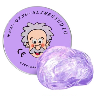 老人头创意液态玻璃泥非牛顿流体解压计划史莱姆儿童安全胶彩泥