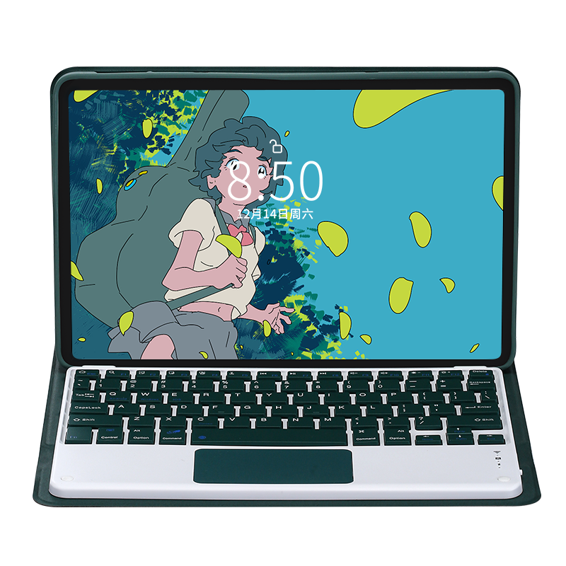 适用荣耀平板10/9键盘保护套12英寸平板电脑Z7蓝牙触控键盘皮套HEY2-W19全包外壳防摔9pro软壳磁吸鼠标荣耀8