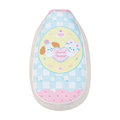 欢束电动车皮革坐垫套防晒隔热