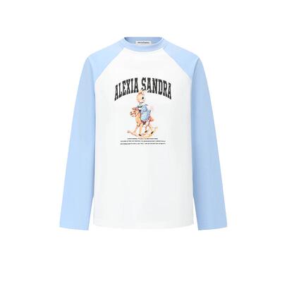 AlexiaSandra木马兔子长袖T恤