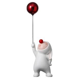 轻奢高档网红气球兔子电视柜两边桌面装饰品摆件客厅落地家居玄关