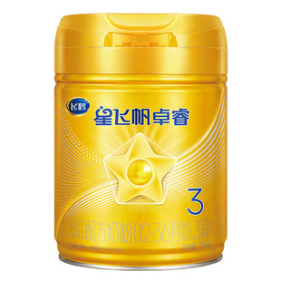 鹤礼3.0】飞鹤星飞帆卓睿3段750g6罐牛奶粉含HMO乳铁蛋白旗舰店