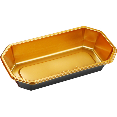 网红金色2313平底船型水果打包