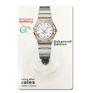 【高容量版】适用于欧米茄手表原装电池海马星座蝶飞瑞士进口电子