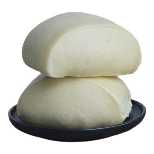 山东老面白馒头呛面手工刀切馍馍儿童早餐碱面馍馍半成品加热即食