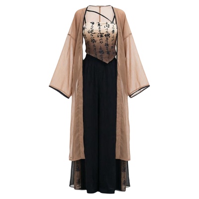 新中式飘逸古典舞服中国舞舞蹈服