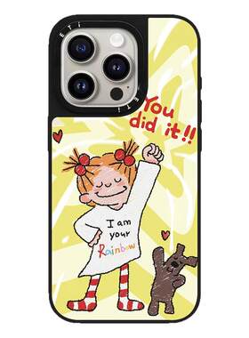 CASETiFiY联名COCO酱女孩苹果17pro适用iPhone16promax磁吸15plus手机壳14防摔13可爱12卡通华强北平替潮壳女