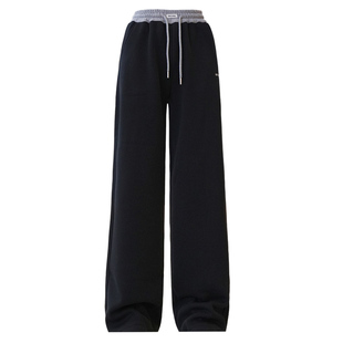 女大童加厚绒裤子2025冬季青少年学生女孩一体加厚绒保暖休闲长裤