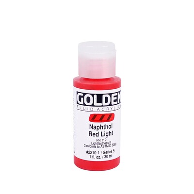 高登Golden流质型丙烯颜料流体画颜料干扰色金属色渐变色全系30ml瓶装美国进口衣帽皮具服饰改色手绘DIY娃娃