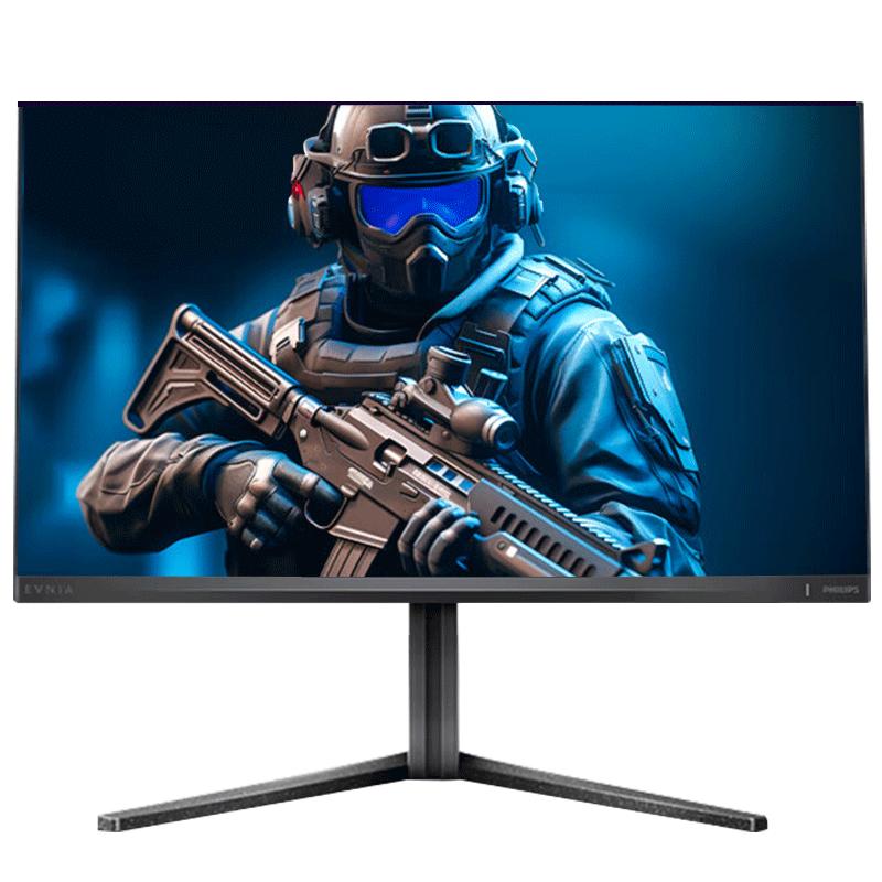 EVNIA飛利浦27英寸2K300Hz顯示器HVA臺(tái)式電腦屏10bit 27M2N5500Y