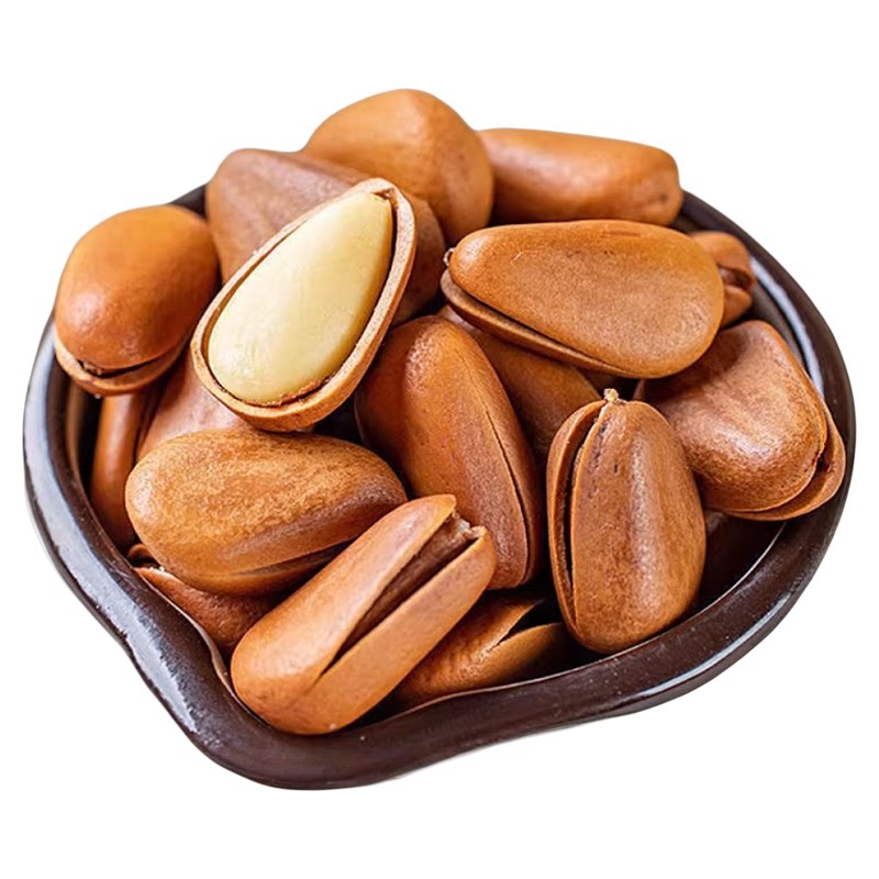 东北红松子开口松子大颗粒500g