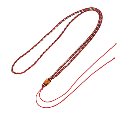 五彩项链绳    DIY手工编织天然翡翠黄金玉佩吊坠毛衣链挂件线绳