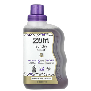 美国ZUM芳香护理洗衣皂液乳香没药清洁留香去渍去污垢洗衣液940ml
