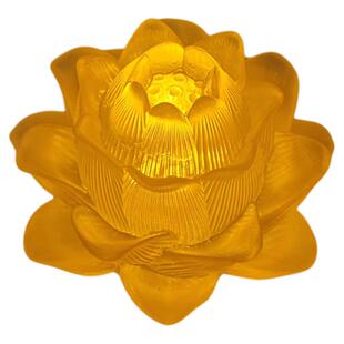 新款莲花灯佛前供灯迷你佛供灯可插电LED长明灯水晶佛堂佛灯家用